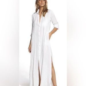 BNWT!! ViX Solid Jacque long chemise NWT